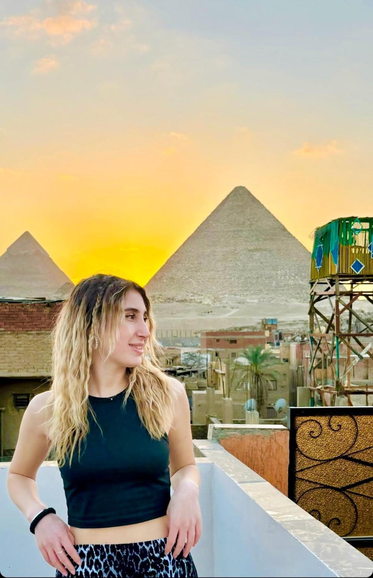 Horus Pyramids View Apartment ไคโร ภายนอก รูปภาพ
