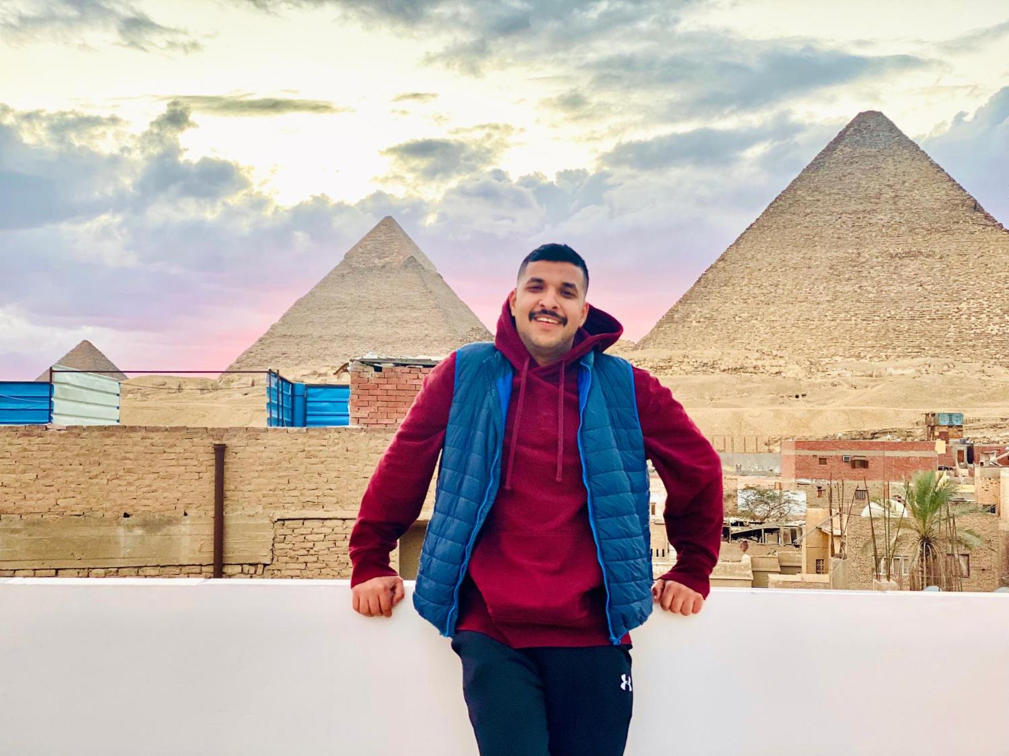Horus Pyramids View Apartment ไคโร ภายนอก รูปภาพ