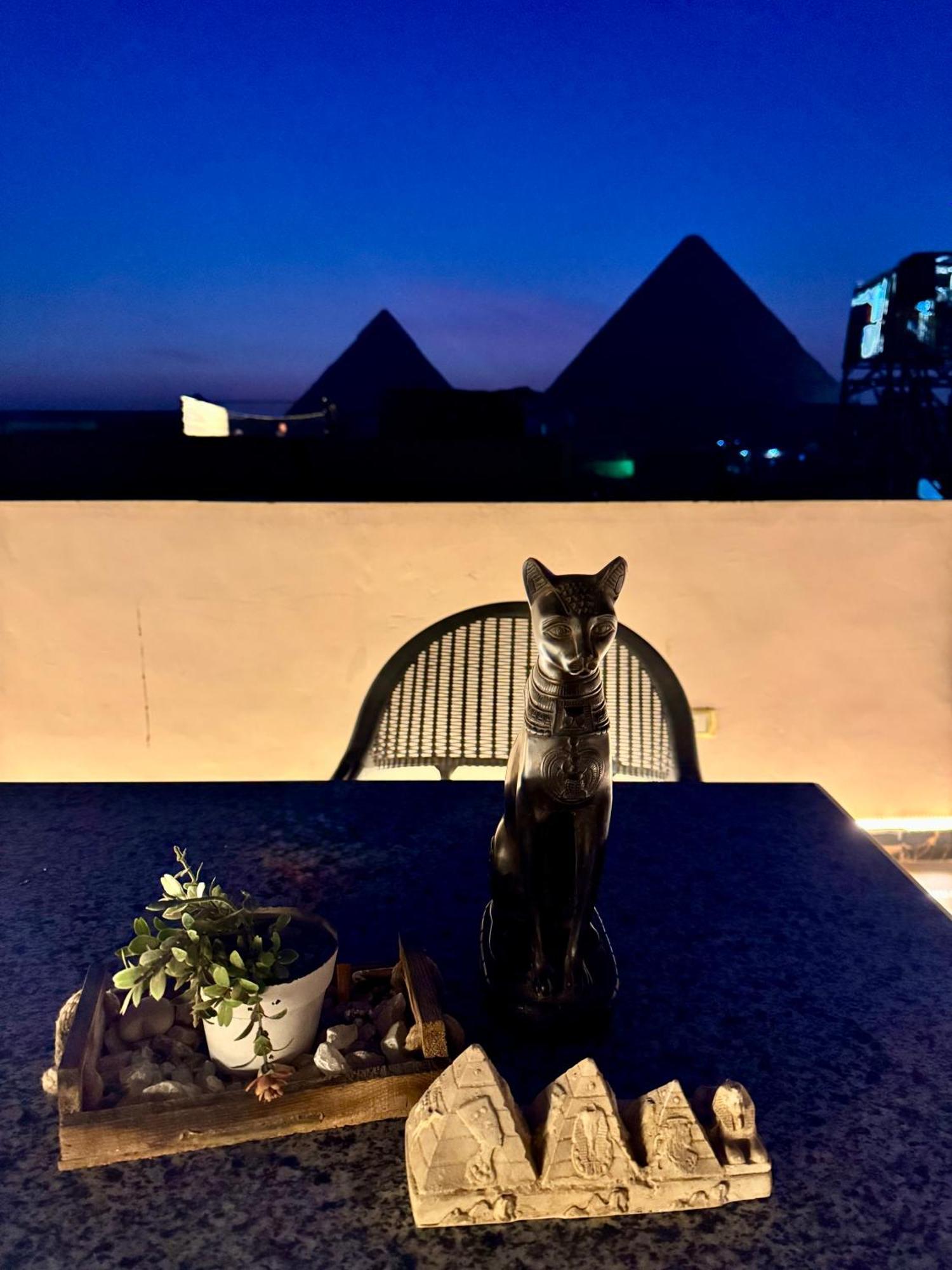 Horus Pyramids View Apartment ไคโร ภายนอก รูปภาพ