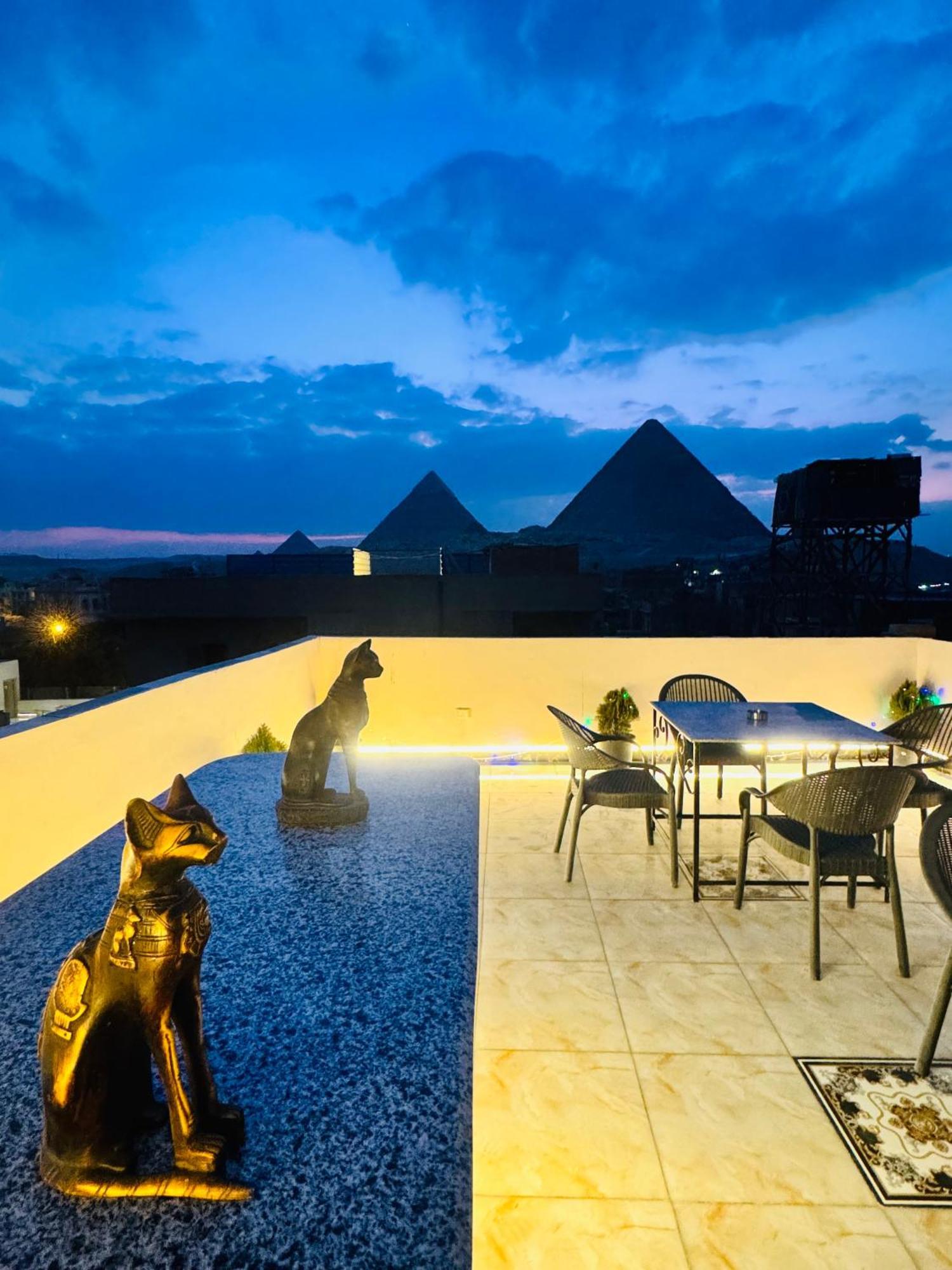 Horus Pyramids View Apartment ไคโร ภายนอก รูปภาพ