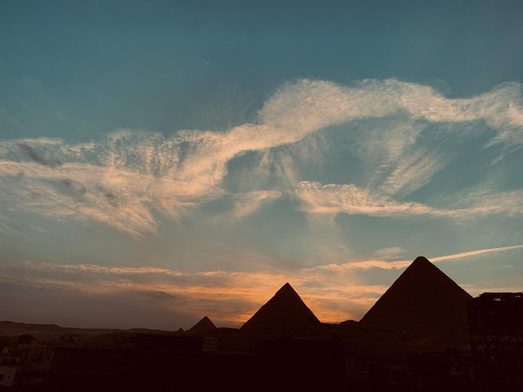 Horus Pyramids View Apartment ไคโร ภายนอก รูปภาพ